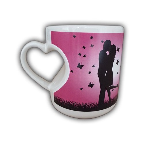 Felizmente juntos - Mug Oreja de Corazón