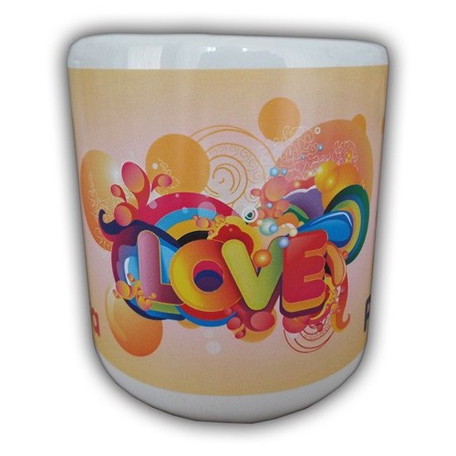 Love - Mug Oreja de Corazón