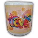 Love - Mug Oreja de Corazón