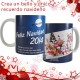 Mug Navideño Trineo volador