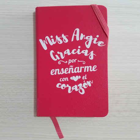 Libreta de bolsillo personalizada