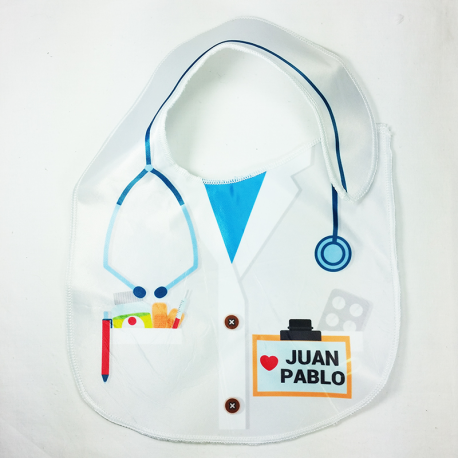Babero doctor niño