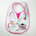 Babero doctora niña