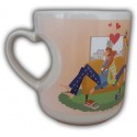 Junto a tí - Mug Oreja de Corazón